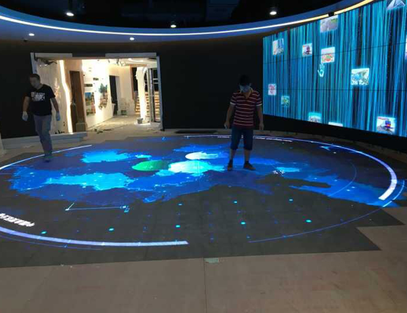 interactive led floor panels application range