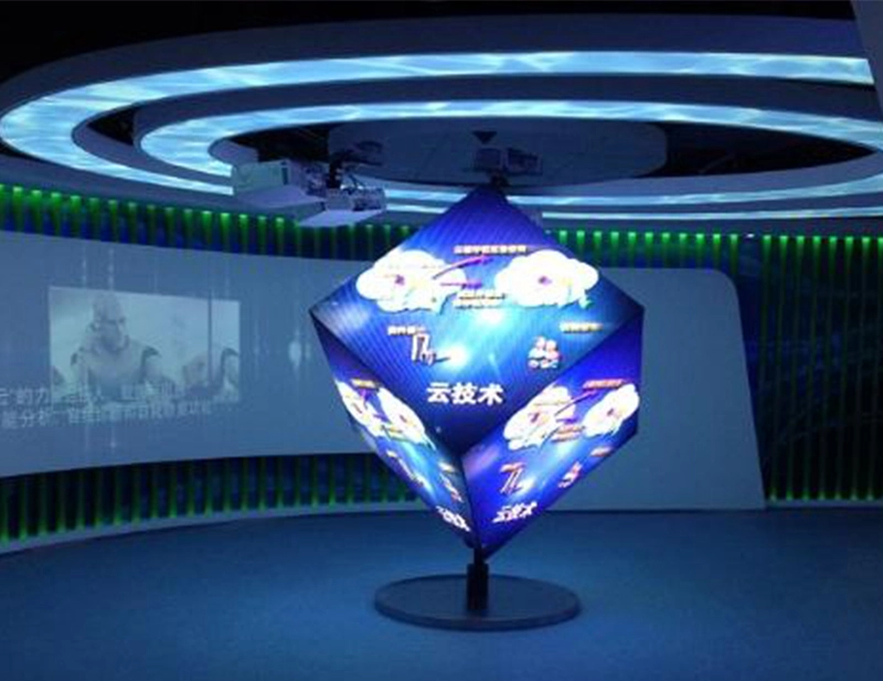 rubik’s cube led display, a new artifact for store drainage, every side is wonderful