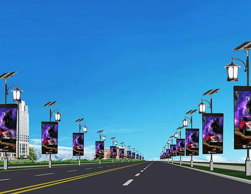 smart light pole led screen will be a very large incremental point in the led market